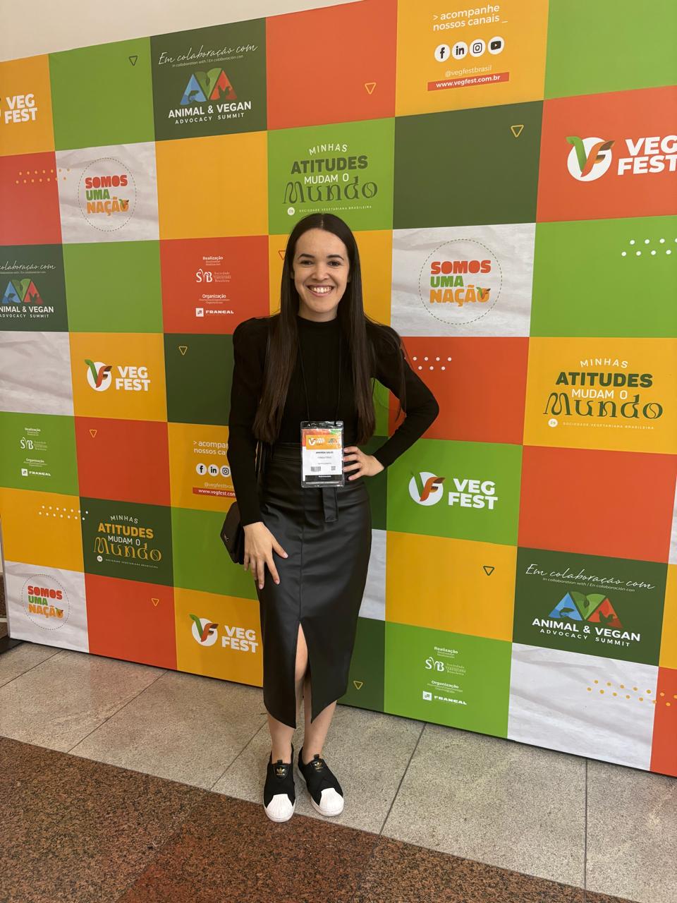 Amanda Sales na VegFest